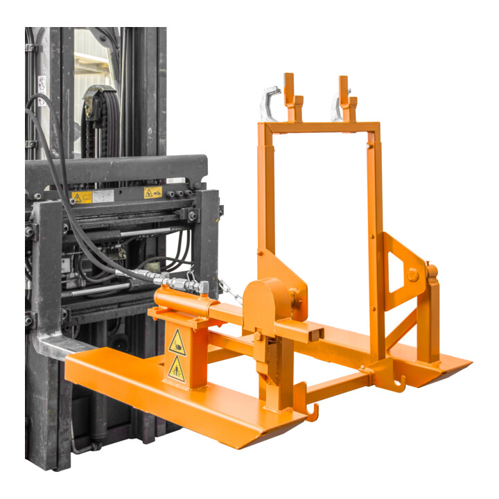 Bauer Südlohn Basculeur de poubelle MK-H 240, peint, orange jaune