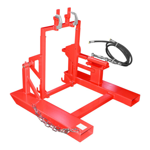 Bauer Südlohn Basculeur pour poubelle MK-H 120, peint, rouge feu