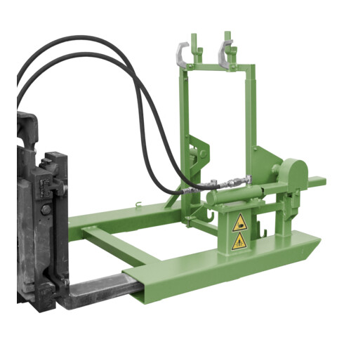 Bauer Südlohn Basculeur pour poubelle MK-H 240, peint, vert réséda