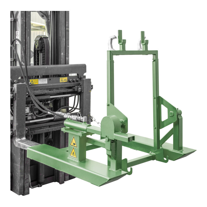 Bauer Südlohn Basculeur pour poubelle MK-H 240, peint, vert réséda