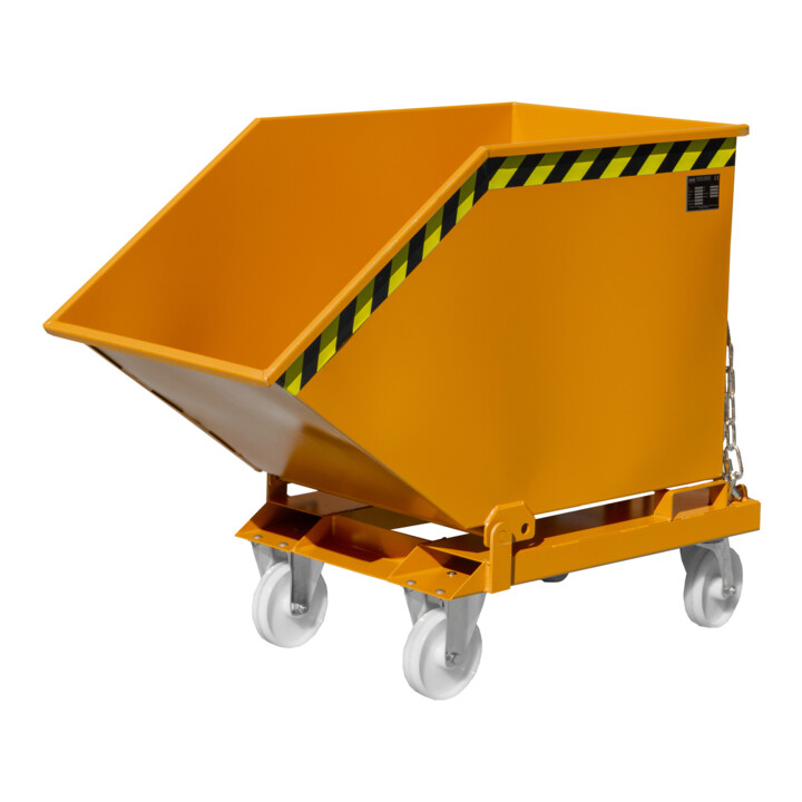 Bauer Südlohn Benne basculante à copeaux SKK 400, laquée, orange jaune