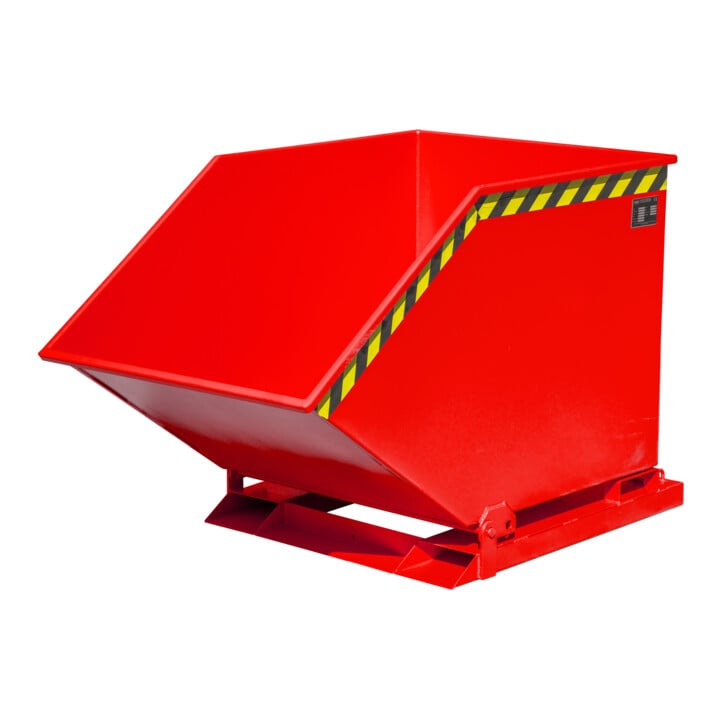 Bauer Südlohn Benne basculante à copeaux SKK 600, laquée, rouge feu