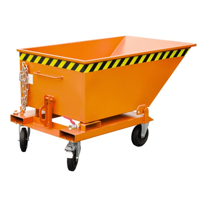 Bauer Südlohn Benne basculante à copeaux SKN 400, laquée, orange jaune