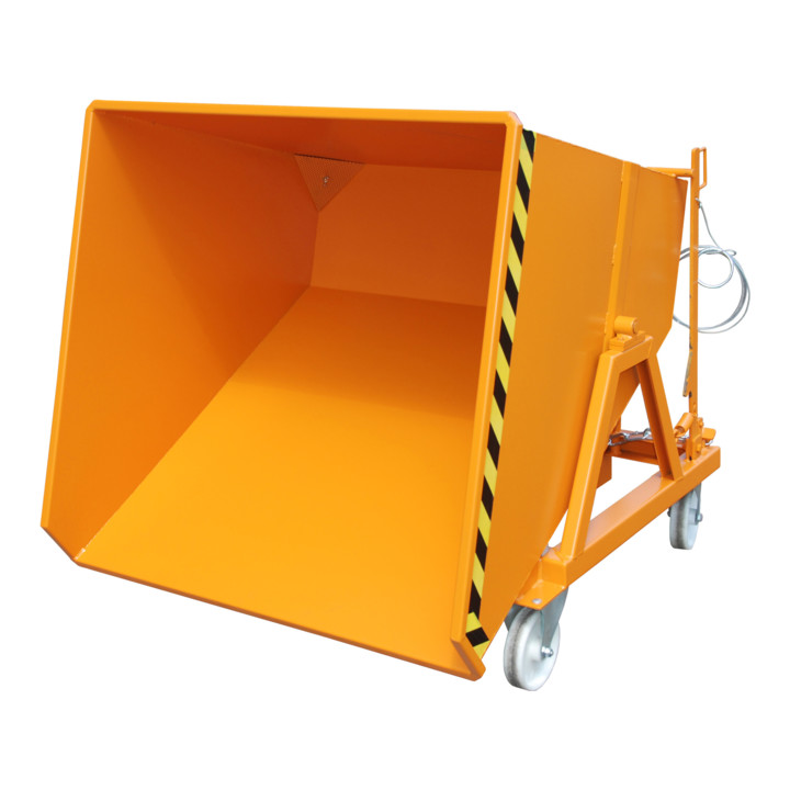 Bauer Südlohn Benne basculante à copeaux SKS 700, laquée, orange jaune