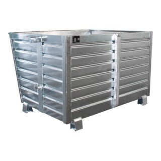 Bauer Südlohn Benne basculante empilable BSK 150, galvanisée à chaud