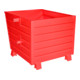 Bauer Südlohn Benne basculante empilable BSK 90, laquée, rouge feu