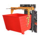 Bauer Südlohn Benne basculante empilable BSK 90, laquée, rouge feu