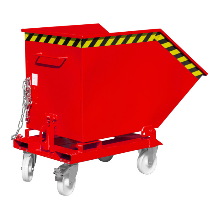 Bauer Südlohn Benne basculante KK 400, laquée, rouge feu