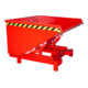 Bauer Südlohn Benne basculante lourde SK 600, laquée, rouge feu