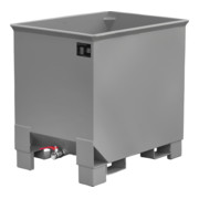 Bauer Südlohn Bac à copeaux CS 30, laqué, gris souris