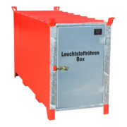 Boîte de tubes fluorescents Bauer Südlohn SL 200, laqué, gris souris