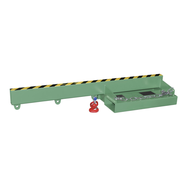 Bauer Südlohn Bras de levage LA 1600-2,5, peint, vert réséda
