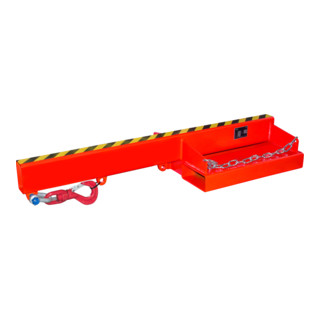 Bauer Südlohn Bras de levage LA1600-5,0, peint