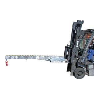 Bauer Südlohn Bras de levage LA 2400-1,0, galvanisé à chaud
