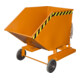 Bauer Südlohn Camion benne KW-ET 400, peint, orange jaune
