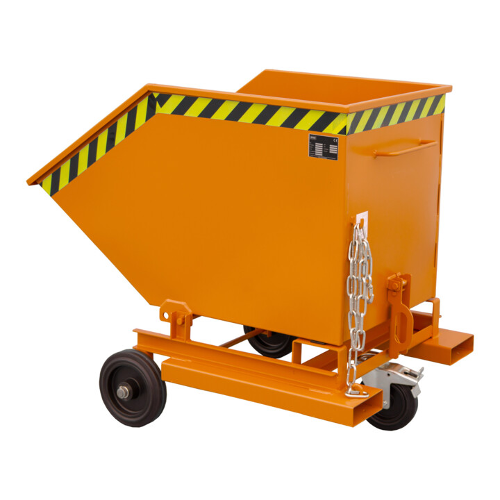 Bauer Südlohn Camion benne KW-ET 400, peint, orange jaune