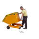 Bauer Südlohn Camion benne KW-ET 400, peint, orange jaune