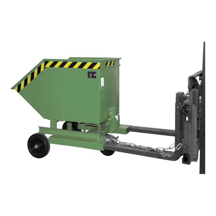 Bauer Südlohn Camion caisse KW-ET 250, peint, vert réséda