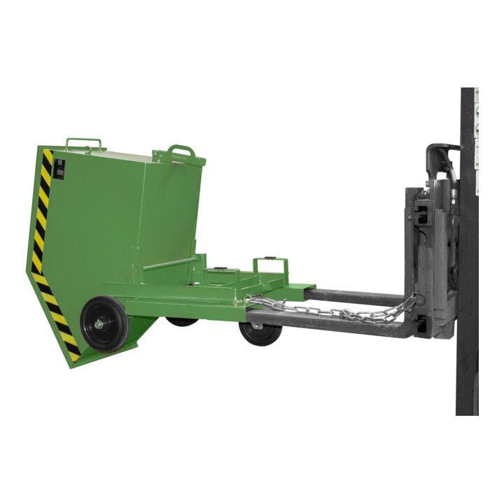 Bauer Südlohn Camion caisse KW-ET 250, peint, vert réséda
