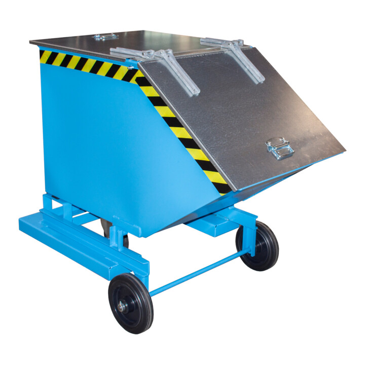 Bauer Südlohn Camion caisse KW-ET 400, peint, bleu clair
