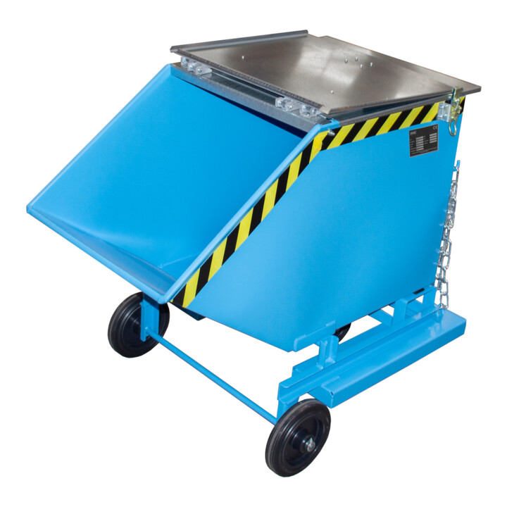 Bauer Südlohn Camion caisse KW-ET 400, peint, bleu clair