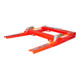 Bauer Südlohn Chargeur latéral pour matériaux longs LSL, peint, rouge feu