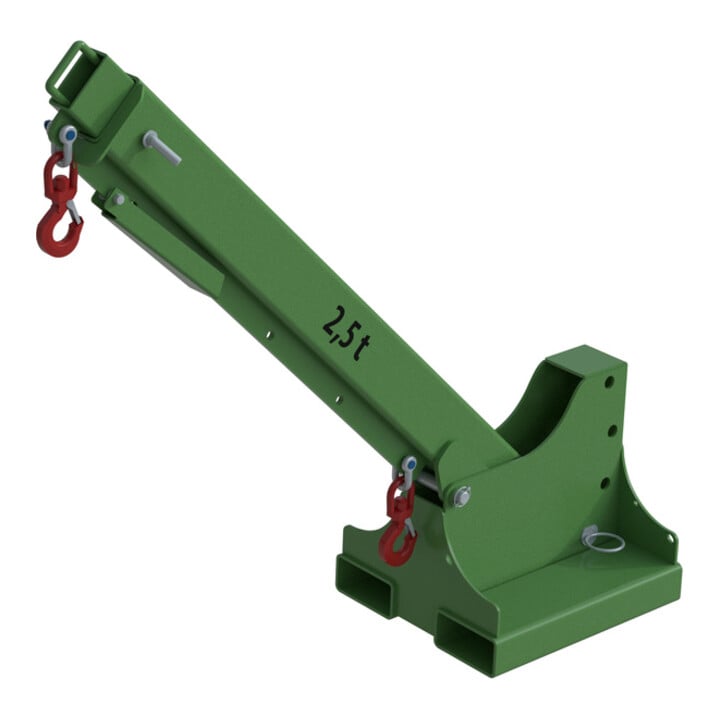 Bauer Südlohn Chargeur télescopique KTH 2,5, laqué, vert réséda