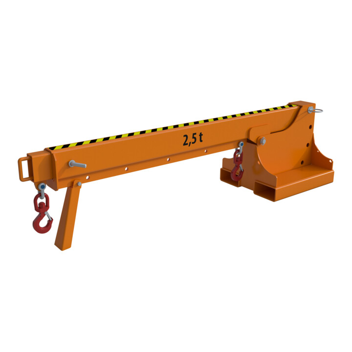 Bauer Südlohn Chargeur télescopique KTH 2,5, peint, orange jaune