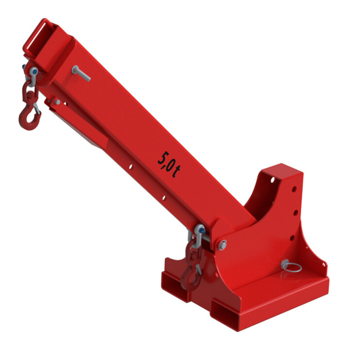 Bauer Südlohn Chargeur télescopique KTH 5,0, peint, rouge feu