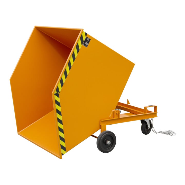 Bauer Südlohn Chariot à copeaux SKW-ET 1000, peint, orange jaune