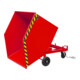 Bauer Südlohn Chariot à copeaux SKW-ET 1000, peint, rouge feu