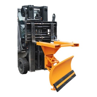 Bauer Südlohn Charrue à neige SCH-P-G 150, peint, orange jaune