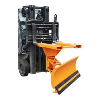 Bauer Südlohn Charrue à neige SCH-P-G 180, laquée, orange jaune