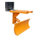 Bauer Südlohn Charrue à neige SCH-P-S 180, peint, orange jaune-1