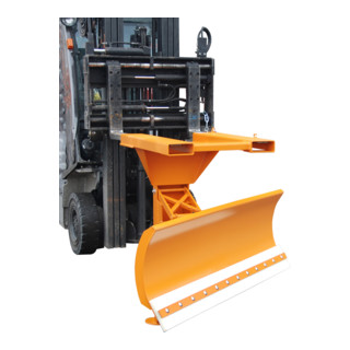 Bauer Südlohn Charrue à neige SCH-P-V 180, peint, orange jaune