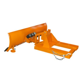 Bauer Südlohn Charrue à neige SCH-U-G 150, peint, orange jaune
