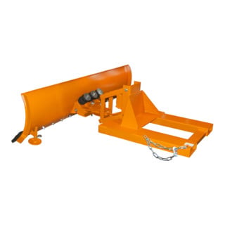 Bauer Südlohn Charrue à neige SCH-U-G 180, peint, orange jaune