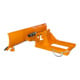 Bauer Südlohn Charrue à neige SCH-U-G 180, peint, orange jaune