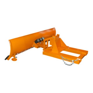 Bauer Südlohn Charrue à neige SCH-U-G 210, laquée, orange jaune