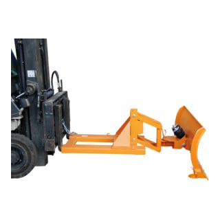 Bauer Südlohn Charrue à neige SCH-U-S 240, peint, orange jaune