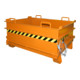 Bauer Südlohn Container à matériaux BC 500, peint, orange jaune