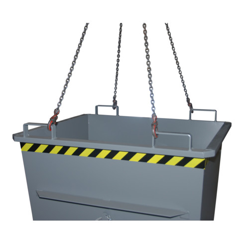 Bauer Südlohn conteneur à fond rabattable BKB1000, verni