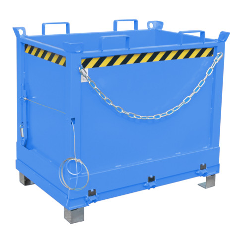 Bauer Südlohn conteneur à fond rabattable FB 750, laqué, bleu clair