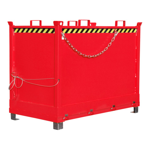 Bauer Südlohn Bac pliant FB 2000, laqué, rouge feu