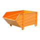 Bauer Südlohn Conteneur à matériaux BBP 100, peint, orange jaune