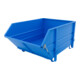 Conteneur de matériaux de construction Bauer Südlohn BBK 100, vernis, gris souris-1