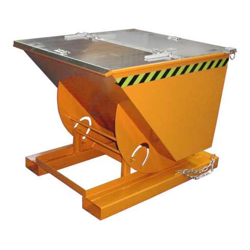 Bauer Südlohn conteneur basculant AK75, verni