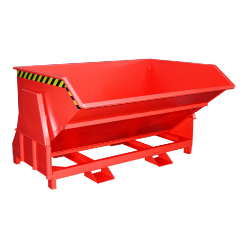 Bauer Südlohn Bac basculant BK 150, peint, rouge feu