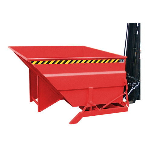 Bauer Südlohn Bac basculant BKC 200, peint, rouge feu