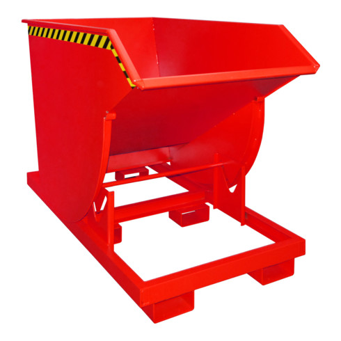 Bauer Südlohn Bac basculant BKM 100, peint, rouge feu